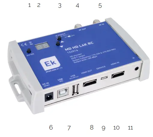 EKSELANS0-BY-ITS-MD HD L 4K RC Digital Modulator with-Built-in-DHMI-4K-Loop-FIG-1