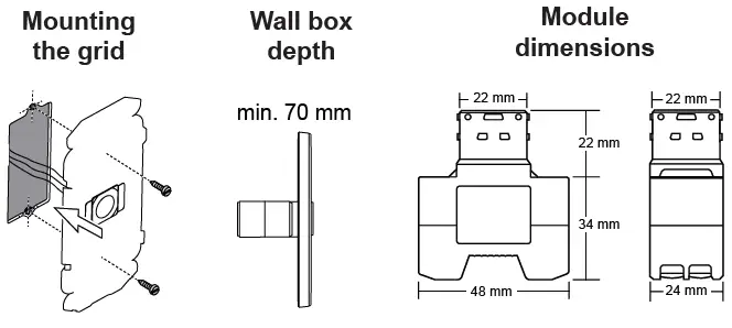 Schneider 41E10PBSWM-VW Iconic Push Button Wiser Electronic Switch 3