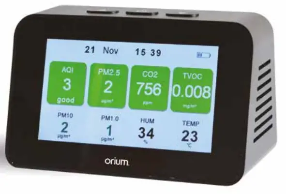 orium Quaelis 34 Indoor Air Quality Monitor