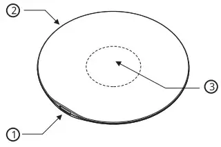 WEWO WI01 Ultra Thin Mobile Phone Wireless Charger with Qi Universal Charging Transmitter - Features