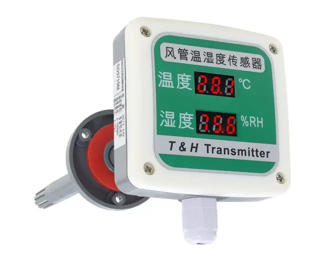 SONBEST-LED-Duct-Type-Temperature-and-Humidity-Transmitter