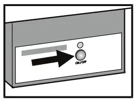 Switching the ice maker off