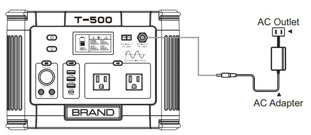henzhen Intelligent Energy T-500 Portable Power Station-FIG4