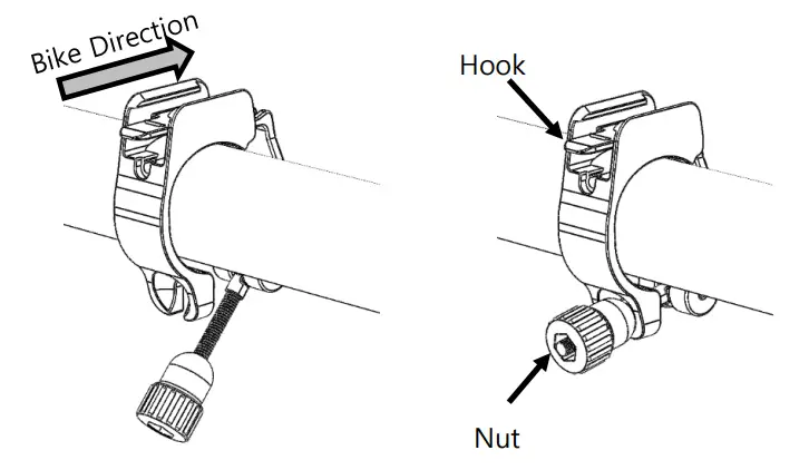 OLIGHT RN 120 Bike Lights 120 Lumens Tail Light 260 Degree Visibility - Installation