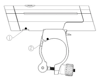 OLIGHT RN 120 Bike Lights 120 Lumens Tail Light 260 Degree Visibility - parts