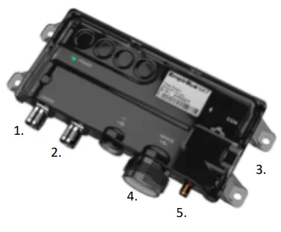 EmpirBus NXTWDU Web Display Unit - Connectors