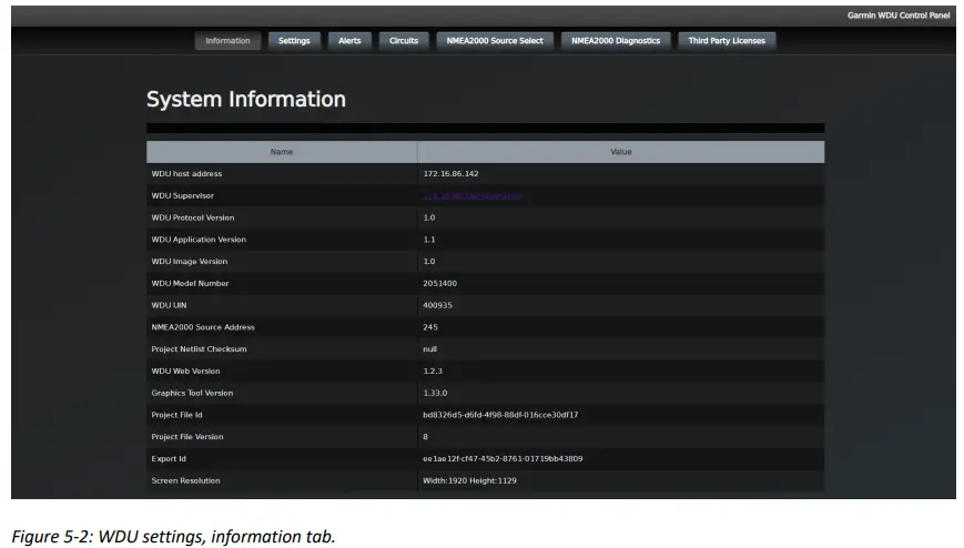 EmpirBus NXTWDU Web Display Unit - Information