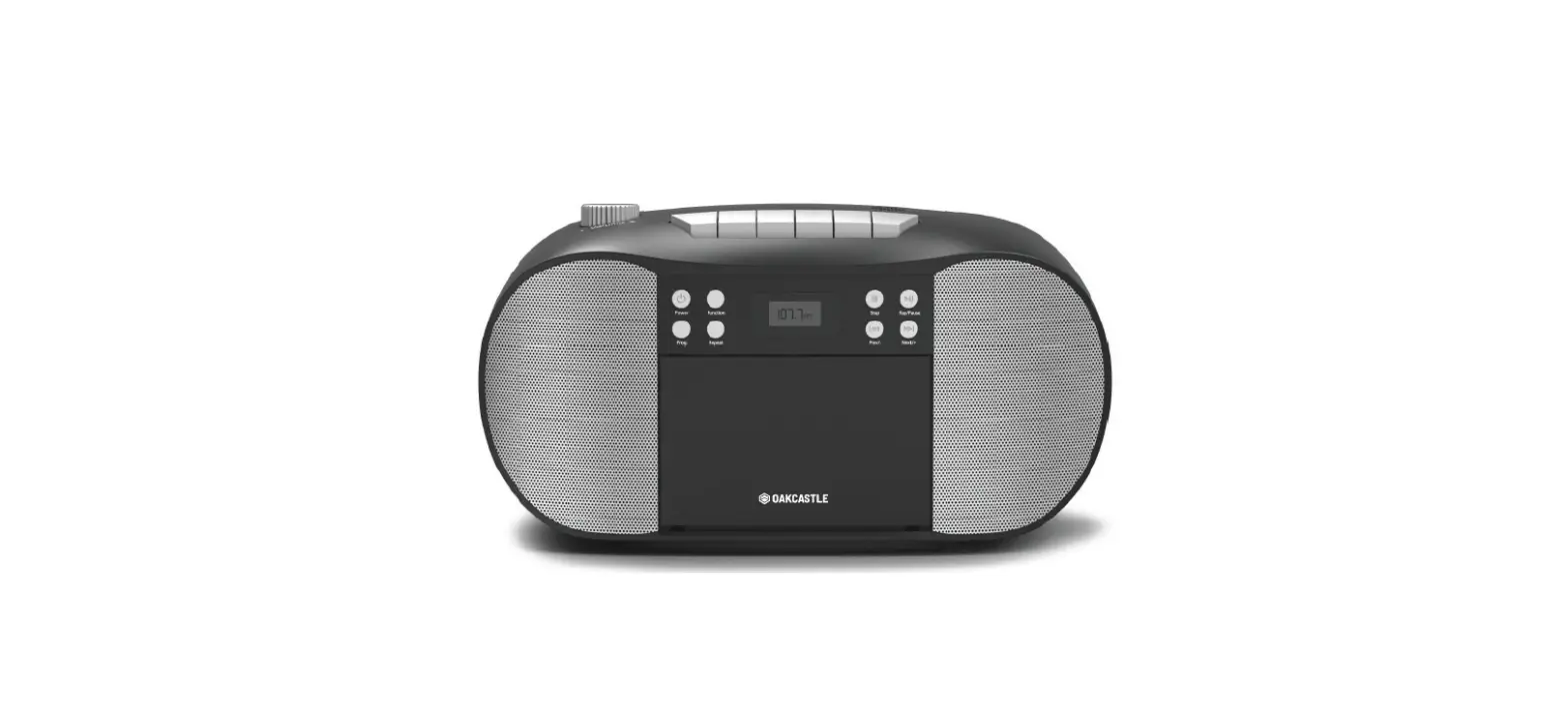 Oakcastle Cd-20 Portable Cd And Cassette Player User Manual Oakcastle Cd-20 Portable Cd And Cassette Player User Manual