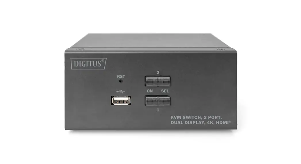 Digitus Ds-12860 Kvm Switch Dual Display 4k Installation Guide Digitus Ds-12860 Kvm Switch Dual Display 4k Installation Guide