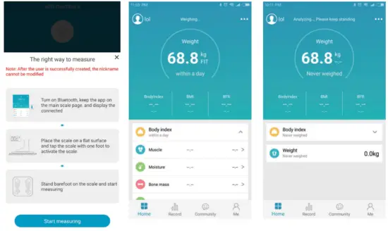 TAYLOR 5297054 Scale Smart with Body Fat - Measuring