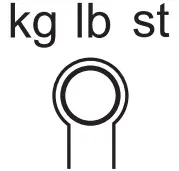 TAYLOR 5297054 Scale Smart with Body Fat - TTING UNIT W