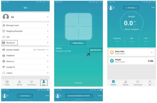 TAYLOR 5297054 Scale Smart with Body Fat - ce m