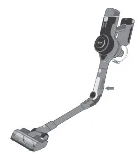 levoit LSV-VF401-AUSR VortexIQ 40 Flex Cordless Stick Vacuum 11