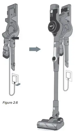 levoit LSV-VF401-AUSR VortexIQ 40 Flex Cordless Stick Vacuum 17