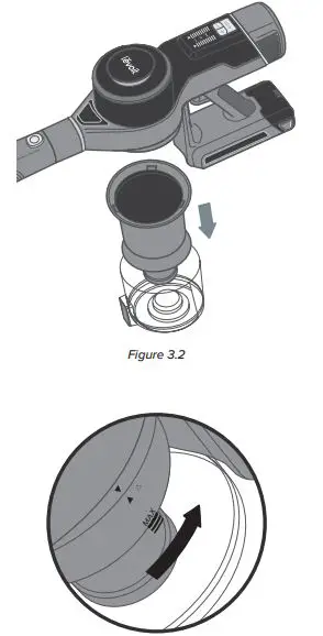 levoit LSV-VF401-AUSR VortexIQ 40 Flex Cordless Stick Vacuum 20