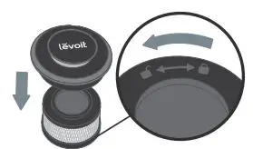 levoit LSV-VF401-AUSR VortexIQ 40 Flex Cordless Stick Vacuum 22