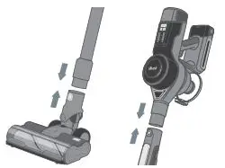 levoit LSV-VF401-AUSR VortexIQ 40 Flex Cordless Stick Vacuum 3