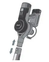 levoit LSV-VF401-AUSR VortexIQ 40 Flex Cordless Stick Vacuum 6