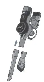 levoit LSV-VF401-AUSR VortexIQ 40 Flex Cordless Stick Vacuum 7