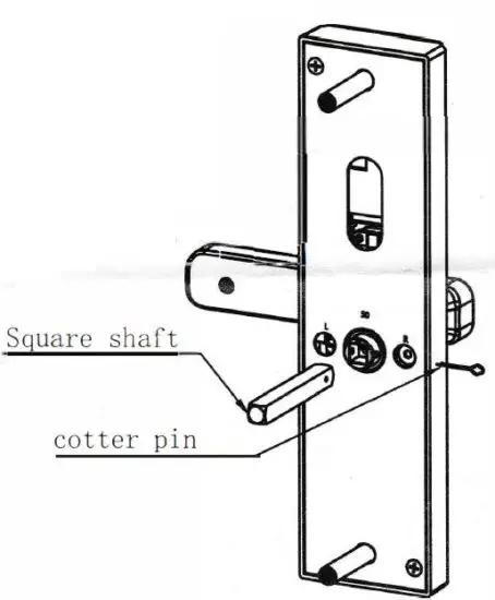 CROTONE MAA-F005 Door Lock-FIG3