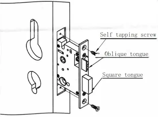 CROTONE MAA-F005 Door Lock-FIG4