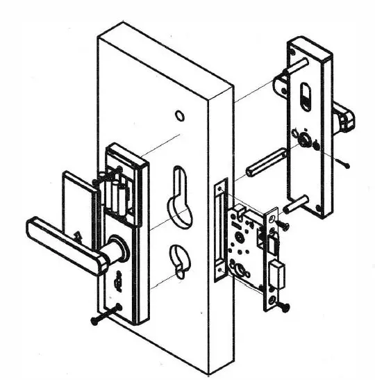 CROTONE MAA-F005 Door Lock-FIG6