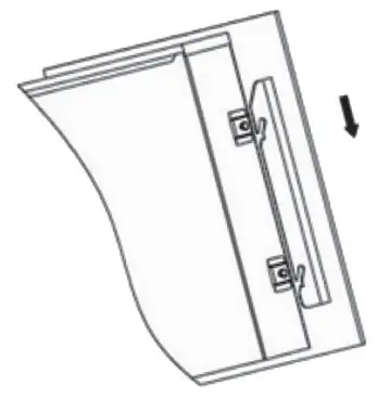 KLARSTEIN 10030743 Fireplace Heater - bottom fixing1