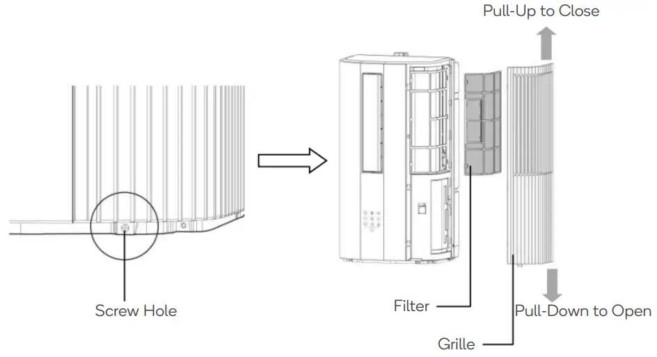 kogan KAVWAC2KYA VERTICAL WINDOW AIR CONDITIONER - FIg 11