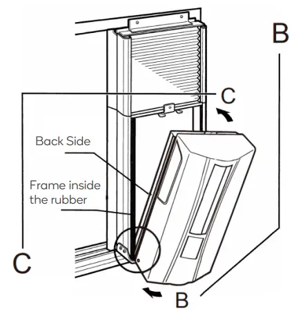 kogan KAVWAC2KYA VERTICAL WINDOW AIR CONDITIONER - FIg 6