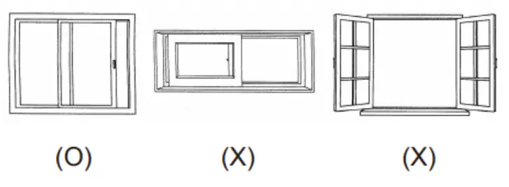 kogan KAVWAC2KYA VERTICAL WINDOW AIR CONDITIONER - Installation Requirements