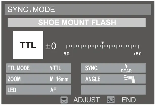 Godox V860II F TTL Pioneering TTL Li ion Camera Flash - Flash Exposure Compensation 5