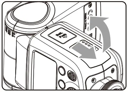 Godox V860II F TTL Pioneering TTL Li ion Camera Flash - Loading and Unloading the Battery 1