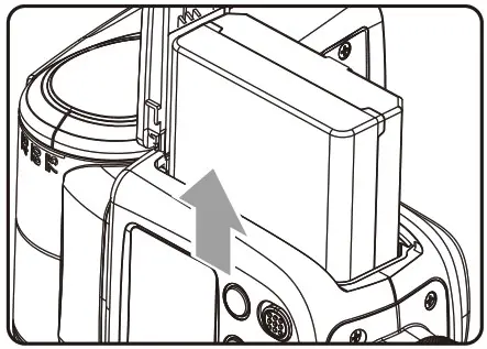 Godox V860II F TTL Pioneering TTL Li ion Camera Flash - Loading and Unloading the Battery 3