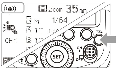 Godox V860II F TTL Pioneering TTL Li ion Camera Flash - Unit Setting 1