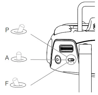 dji MATRICE 600 PRO Flight Mode Switch
