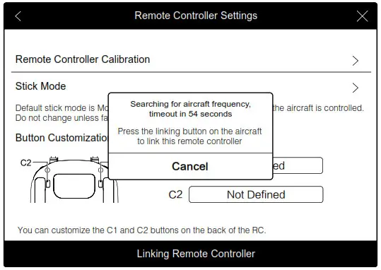 dji MATRICE 600 PRO Linking The Remote Controller 2