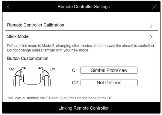 dji MATRICE 600 PRO Linking The Remote Controller