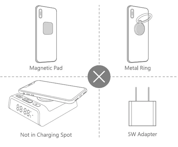 Brookstone-KQI-A16-15W-Wireless-Charger-with-Clock-FIG9
