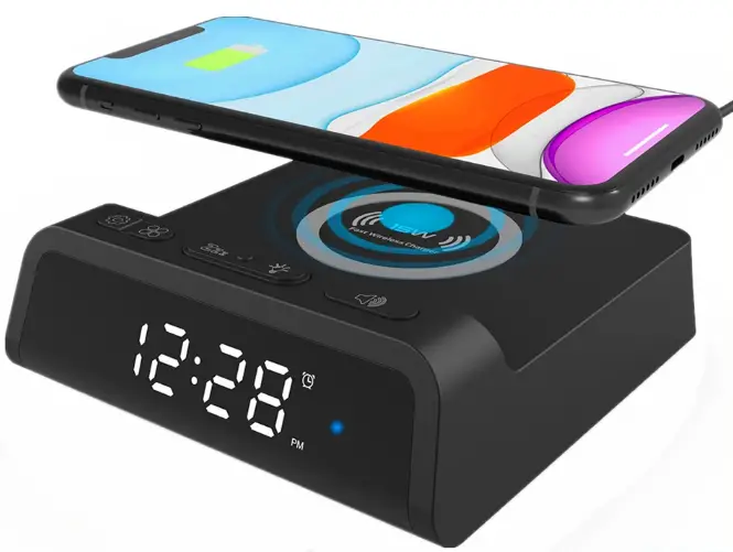 Brookstone-KQI-A16-15W-Wireless-Charger-with-Clock-PRODUCT