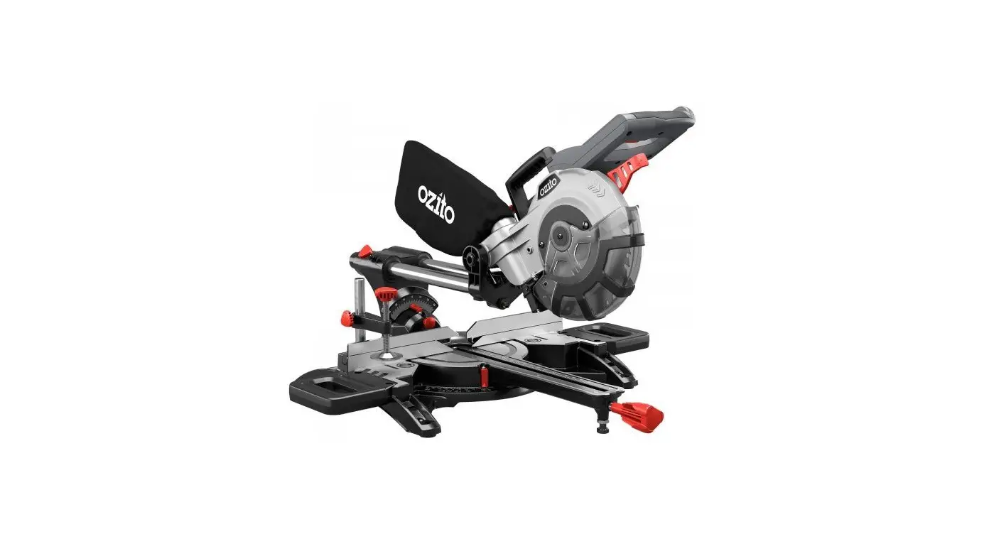 Ozito Scms-1621 1800w 210mm (8-14″) Double Bevel Sliding Mitre Saw Instruction Manual