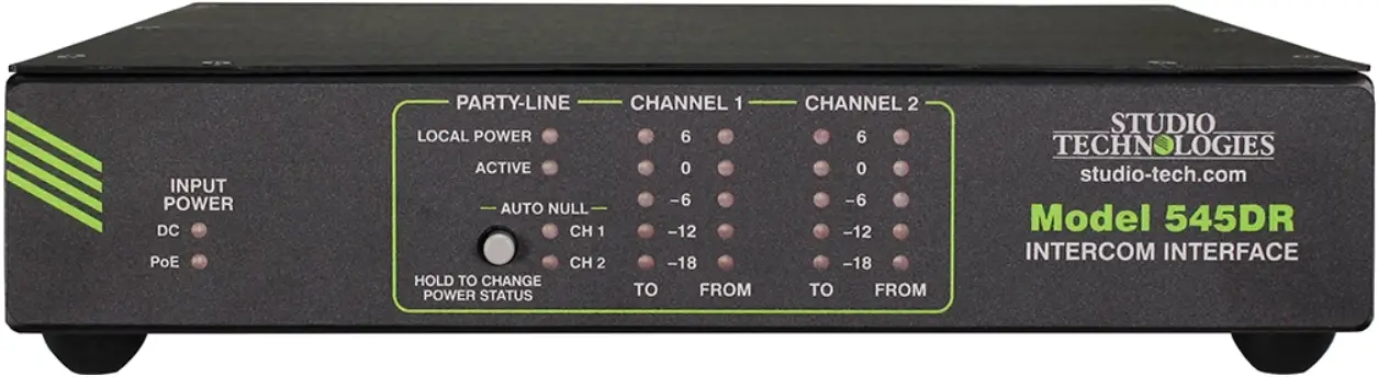 Studio Technologies 545DR Intercom Interface