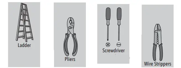 Hunter 19669 Squire Manor - tool