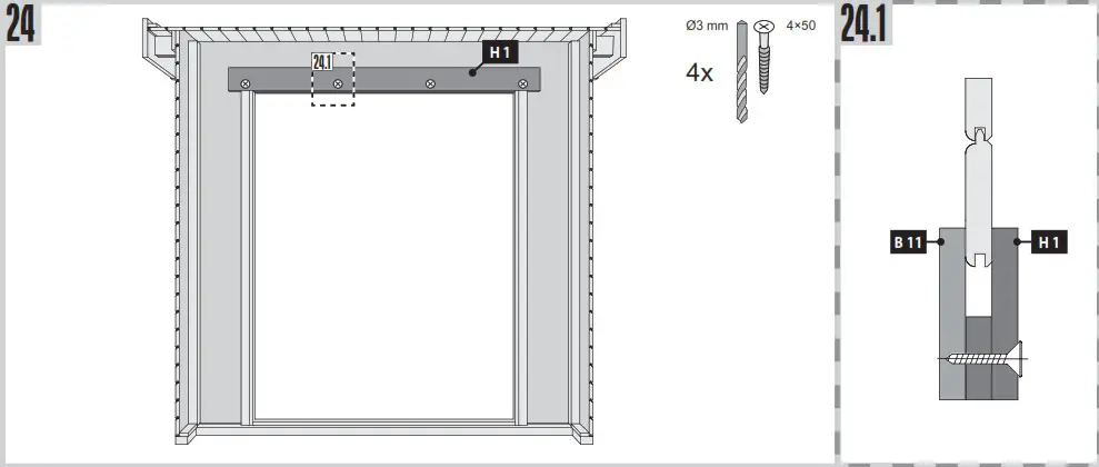 Karibu Garden house Maltas 2 209 x 213 cm natural - fl oor 4