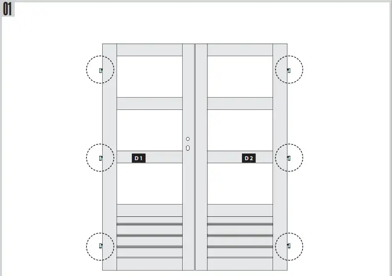 Karibu Garden house Maltas 2 209 x 213 cm natural - fl oor 5