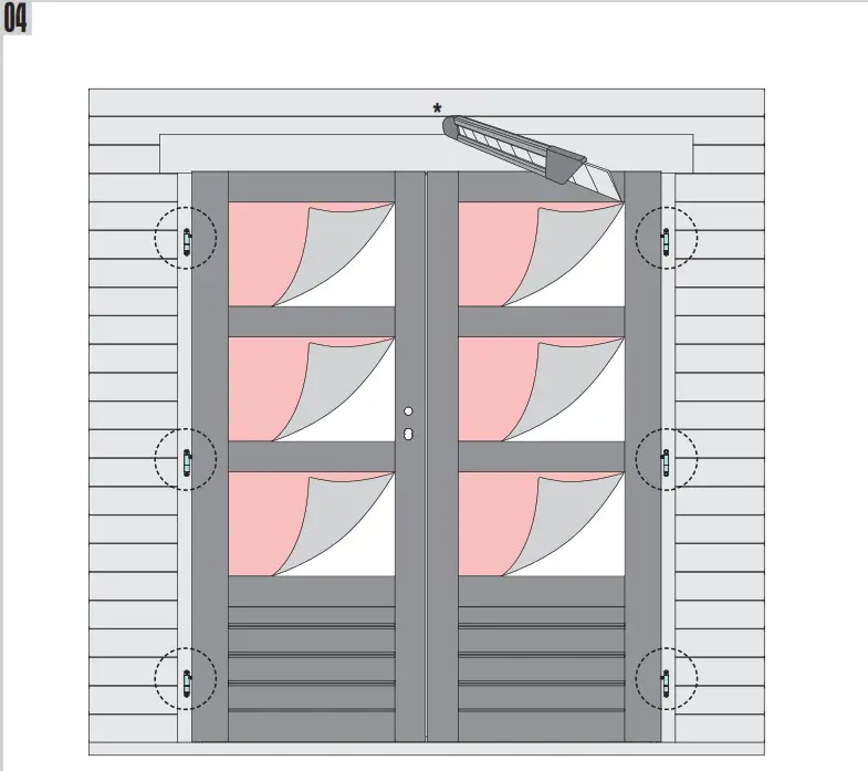 Karibu Garden house Maltas 2 209 x 213 cm natural - fl oor 7