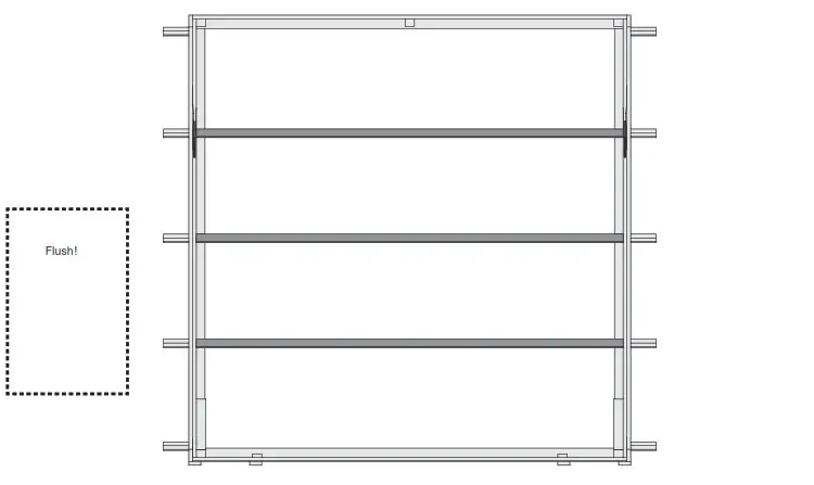 Karibu Garden house Maltas 2 209 x 213 cm natural - overview 13