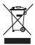 concise LCD Projector User Manual - Disposal icon