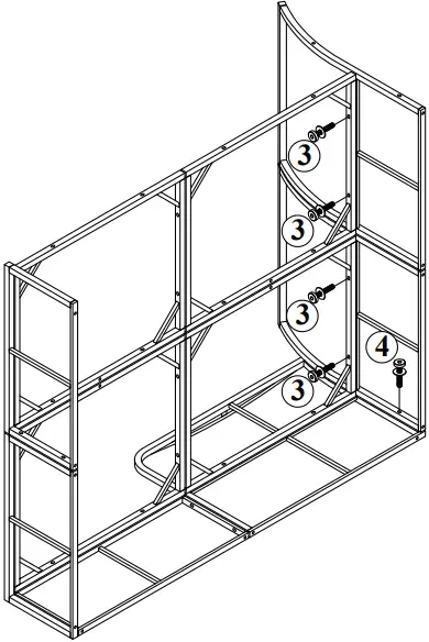 COSTWAY HW67329 1 Piece Plastic Rattan Outdoor Day Bed - fig 13