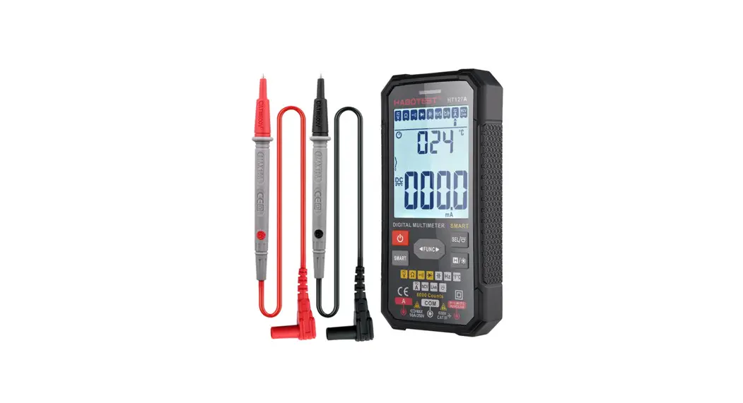 Htc Instrument Ht127ab Smart Digital Multimeter User Manual