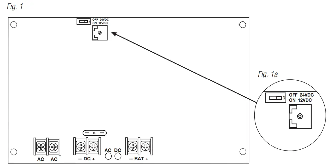 Altronix SMP7 Power Supply Charger - Voltage Output